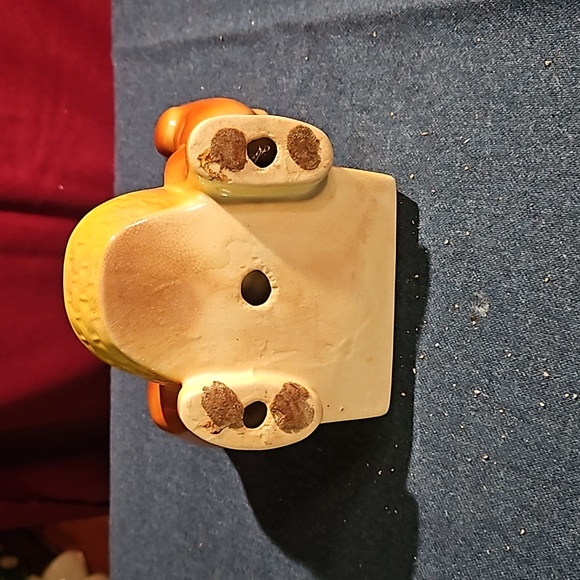 MidCentury 1950’s Dachshund Kitschy Ceramic Dresser Caddy Trinket Planter - Picture 5 of 5